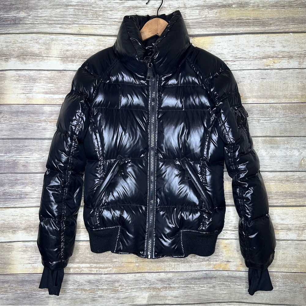 SAM. L Freestyle Down Puffer Jacket black shine - Picture 2 of 11